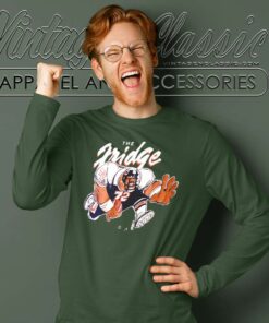 The Fridge William Perry Chicago Bears Long Sleeve Tee