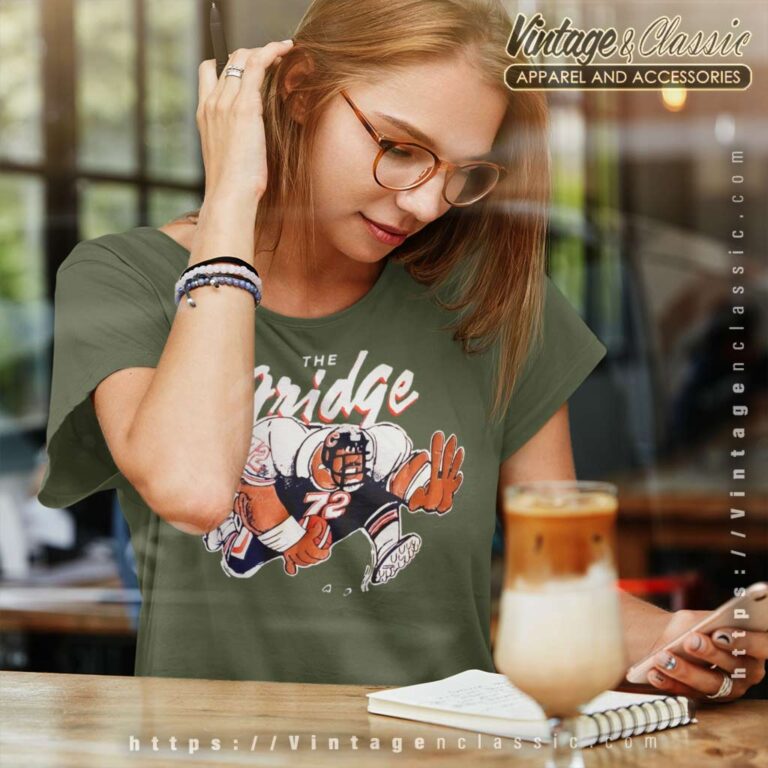 The Fridge William Perry Chicago Bears Women TShirt The Fridge William Perry Chicago Bears Women TShirt