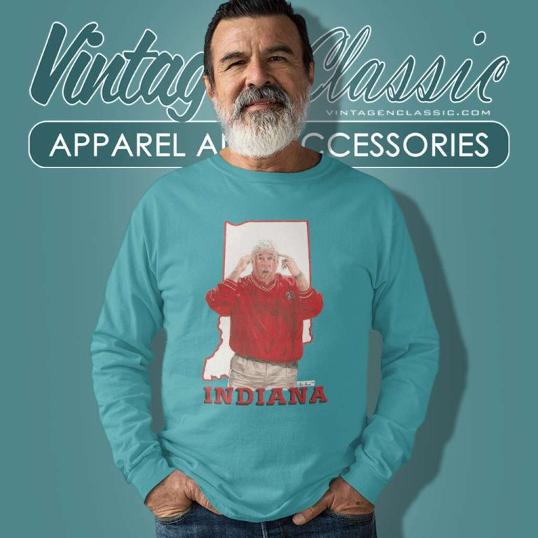 The General Bob Knight Shirt Bob Knight Tribute Long Sleeve Tee The General Bob Knight Shirt Bob Knight Tribute Long Sleeve Tee