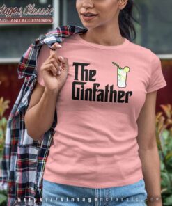 The Gin Father Godfather Inspired Women TShirt