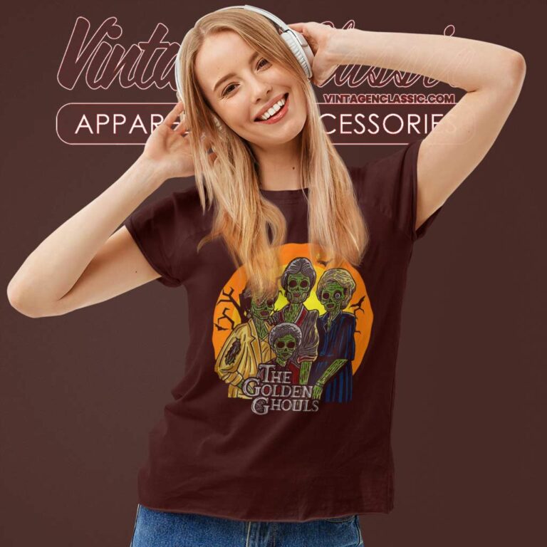 The Golden Ghouls Halloween Shirt Women TShirt The Golden Ghouls Halloween Shirt Women TShirt