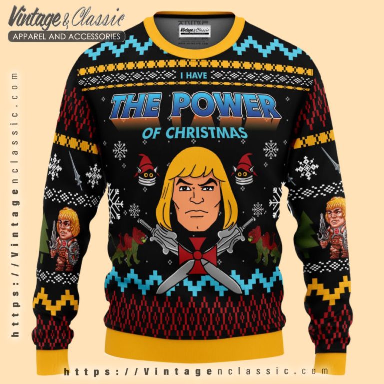 The Good Power Of Christmas Ugly Christmas Sweater The Good Power Of Christmas Ugly Christmas Sweater