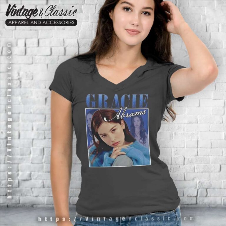 The Good Riddance Tour 2023 Gracie Abrams V Neck TShirt The Good Riddance Tour 2023 Gracie Abrams V Neck TShirt