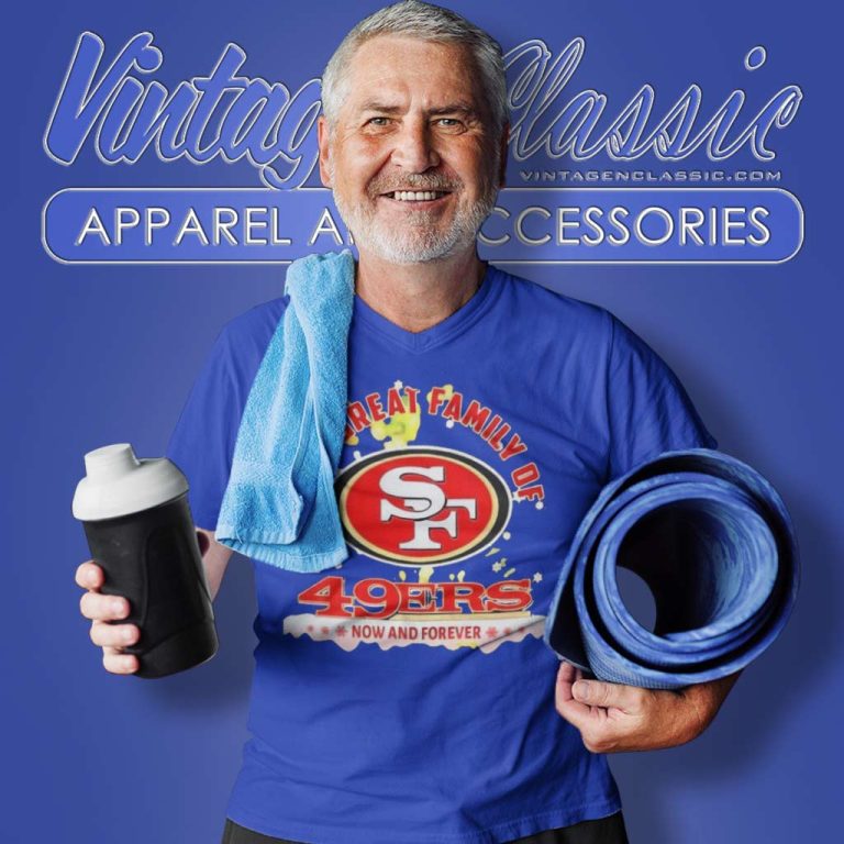 The Great Family Of San Francisco 49ers Now And Forever V Neck TShirt The Great Family Of San Francisco 49ers Now And Forever V Neck TShirt