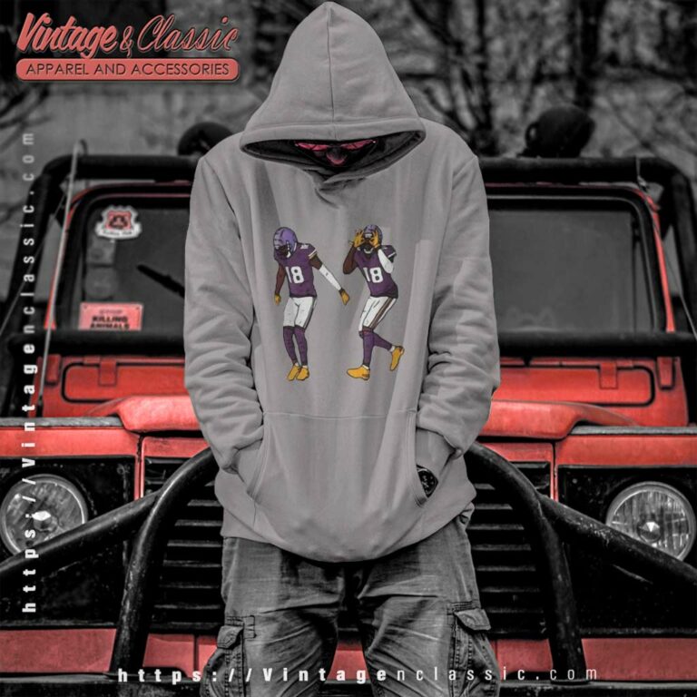 The Griddy Justin Jefferson Minnesota Vikings Hoodie The Griddy Justin Jefferson Minnesota Vikings Hoodie