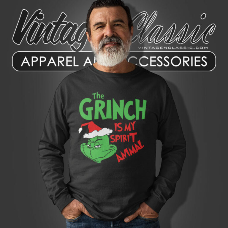 The Grinch Animal Christmas Shirt Grinch Christmas Long Sleeve Tee The Grinch Animal Christmas Shirt Grinch Christmas Long Sleeve Tee