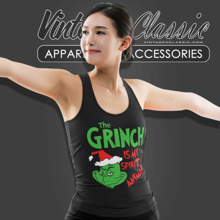 The Grinch Animal Christmas Shirt Grinch Christmas Tank Top Racerback The Grinch Animal Christmas Shirt Grinch Christmas Tank Top Racerback