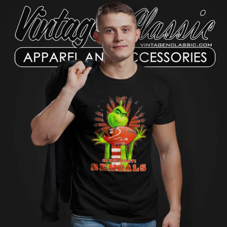 The Grinch Cincinnati Bengals Nfl T Shirt The Grinch Cincinnati Bengals Nfl T Shirt