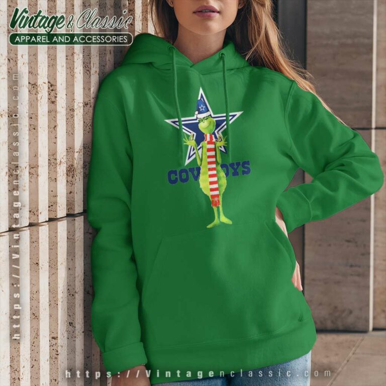 The Grinch Dallas Cowboys Hoodie The Grinch Dallas Cowboys Hoodie