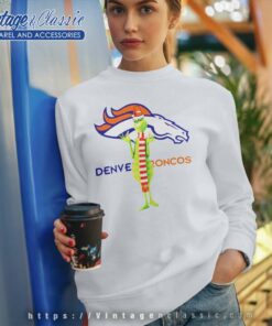 The Grinch Denver Broncos Sweatshirt