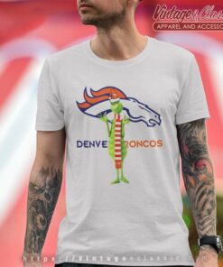 The Grinch Denver Broncos T Shirt