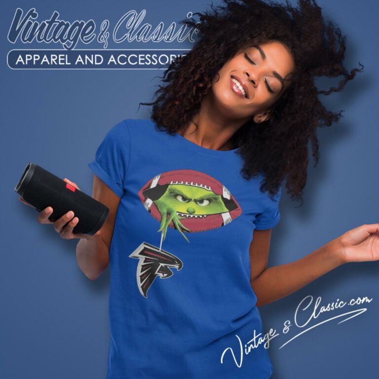 The Grinch Ew People Atlanta Falcons Logo Women T Shirt The Grinch Ew People Atlanta Falcons Logo Women T Shirt