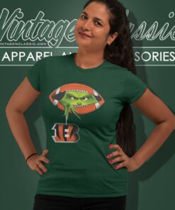 The Grinch Ew People Cincinnati Bengals Logo Women T Shirt