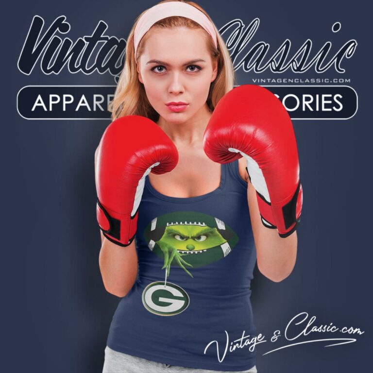 The Grinch Ew People Green Bay Packers Logo Tank Top Racerback The Grinch Ew People Green Bay Packers Logo Tank Top Racerback