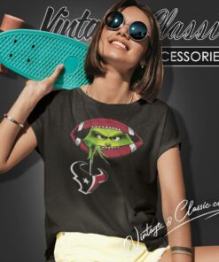 The Grinch Ew People Houston Texans Logo Shirt 6 The Grinch Ew People Houston Texans Logo Women T Shirt