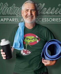 The Grinch Ew People Kansas City Chiefs Logo V Neck TShirt