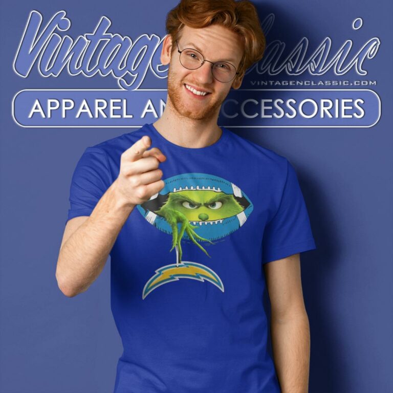 The Grinch Ew People Los Angeles Chargers Logo T Shirt The Grinch Ew People Los Angeles Chargers Logo T Shirt