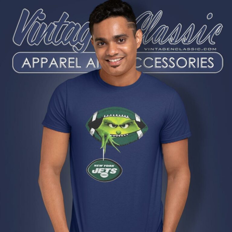 The Grinch Ew People New York Jets Logo T Shirt The Grinch Ew People New York Jets Logo T Shirt