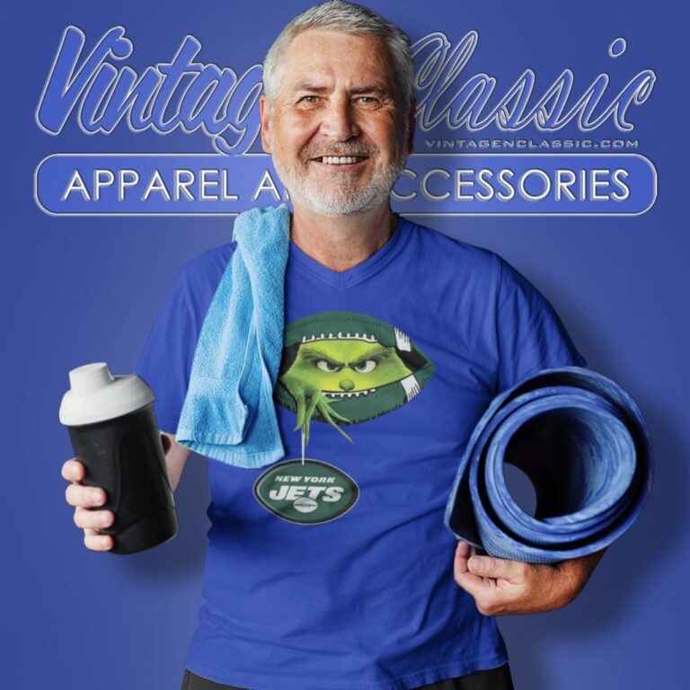 The Grinch Ew People New York Jets Logo V Neck TShirt The Grinch Ew People New York Jets Logo V Neck TShirt