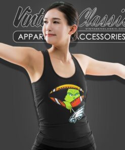 The Grinch Ew People Philadelphia Eagles Logo Tank Top Racerback