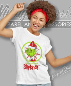 The Grinch Shirt I Love My Slipknot I Hate People Women TShirt