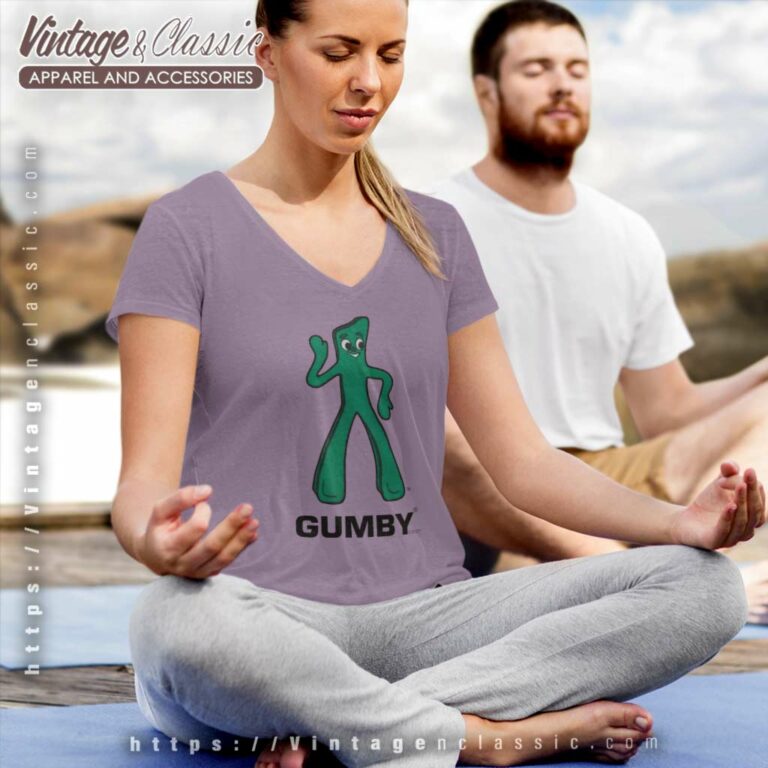 The Gumby Show V Neck TShirt The Gumby Show V Neck TShirt
