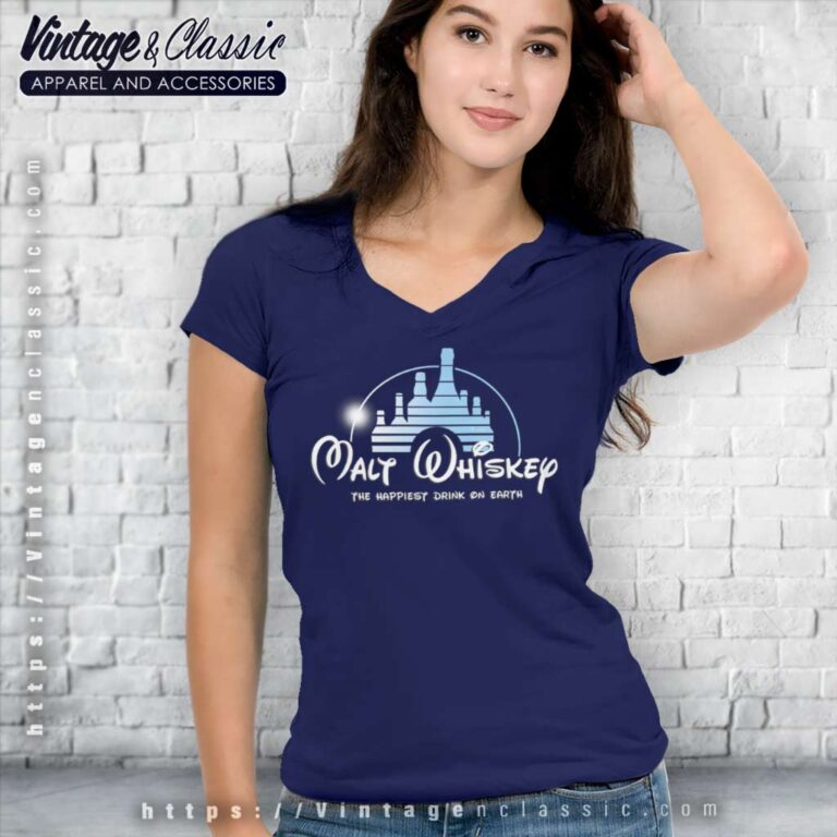 The Happiest Drink On Earth V Neck TShirt The Happiest Drink On Earth V Neck TShirt