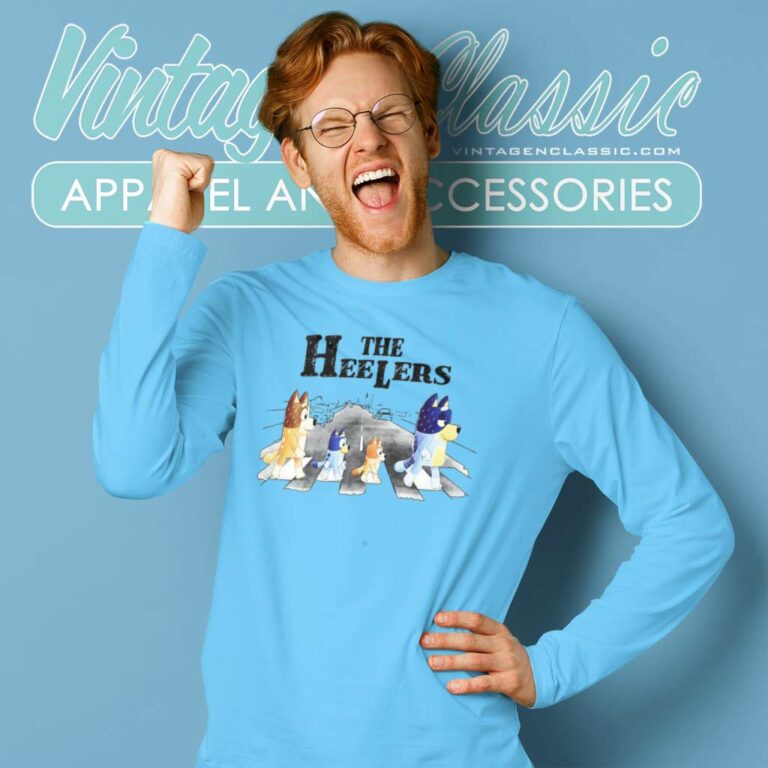 The Heeler Family Shirt Bluey Family Long Sleeve Tee The Heeler Family Shirt Bluey Family Long Sleeve Tee