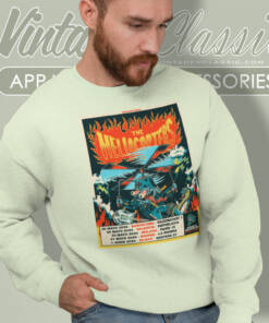 The Hellacopters Tour 2024 Poster Sweatshirt
