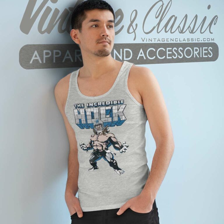 The Incredible Hock Tj Hockenson Detroit Lions Tank Top Racerback The Incredible Hock Tj Hockenson Detroit Lions Tank Top Racerback