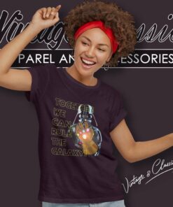 The Infinity Thanos Darth Vader Women TShirt