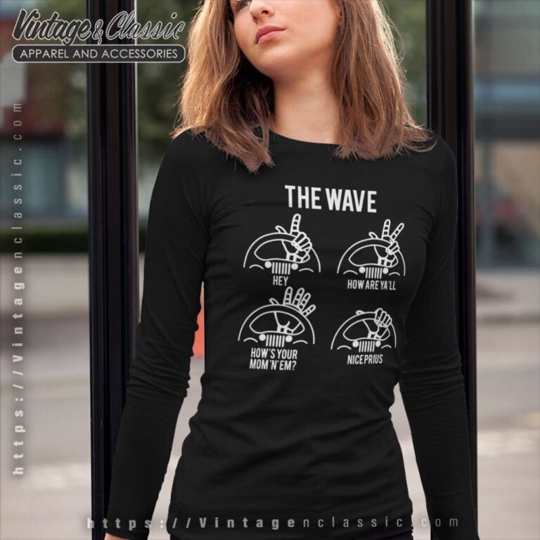 The Jeep Wave Long Sleeve Tee The Jeep Wave Long Sleeve Tee