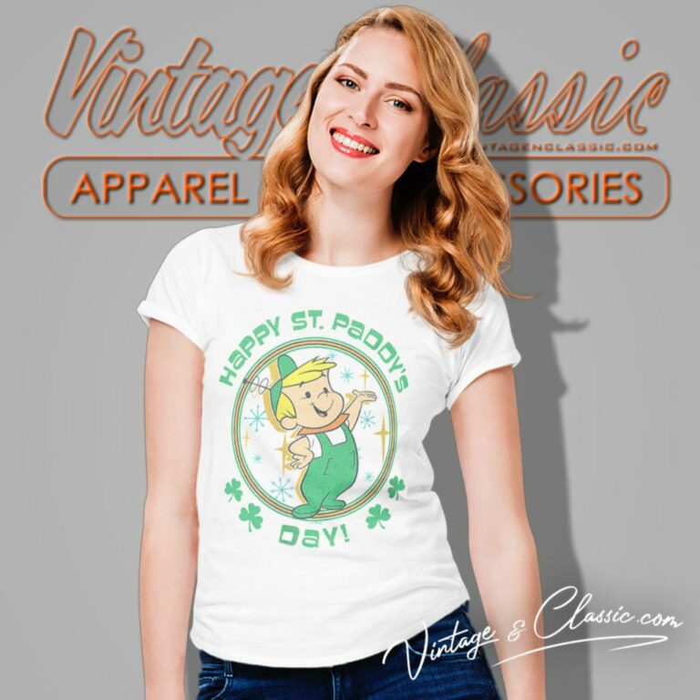 The Jetsons Elroy Jetson Saint Patricks Day Women T Shirt The Jetsons Elroy Jetson Saint Patricks Day Women T Shirt