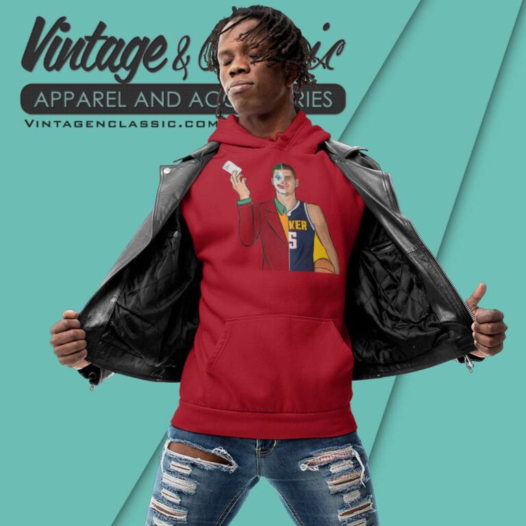 The Joker Nikola Joker Basketball Art Hoodie The Joker Nikola Joker Basketball Art Hoodie