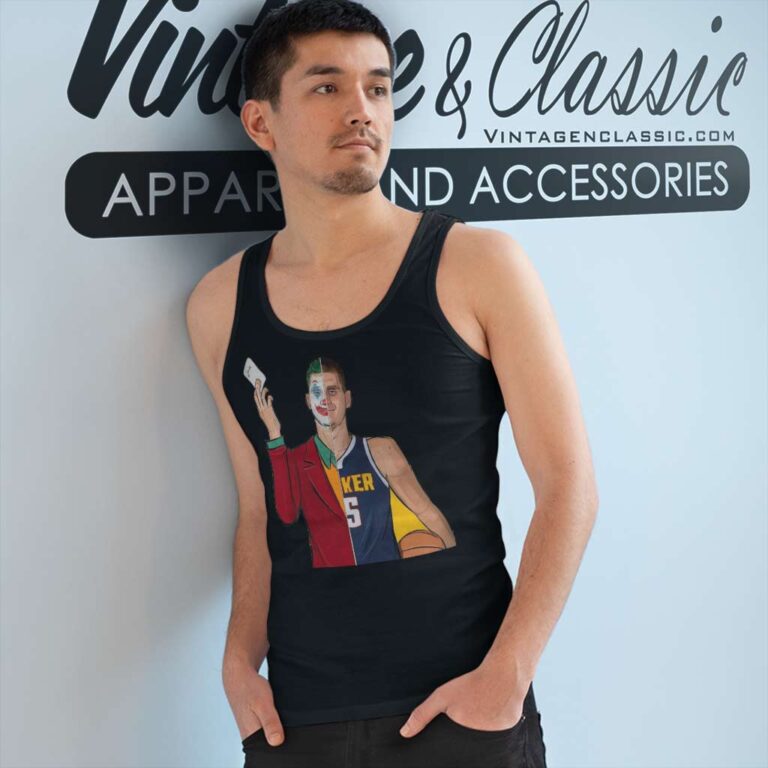 The Joker Nikola Joker Basketball Art Tank Top Racerback The Joker Nikola Joker Basketball Art Tank Top Racerback