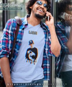 The Kid Laroi Glitch V Neck TShirt