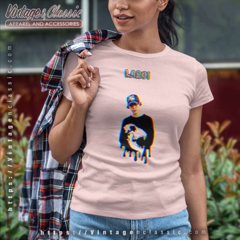 The Kid Laroi Glitch Women TShirt The Kid Laroi Glitch Women TShirt