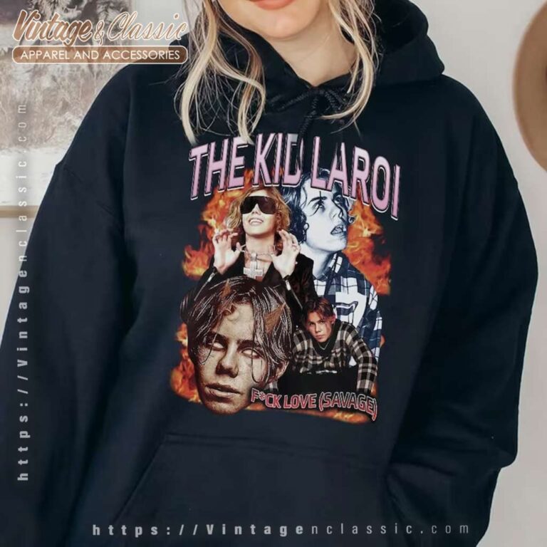The Kid Laroi Vintage Bootleg Hoodie 2 The Kid Laroi Vintage Bootleg Hoodie 2