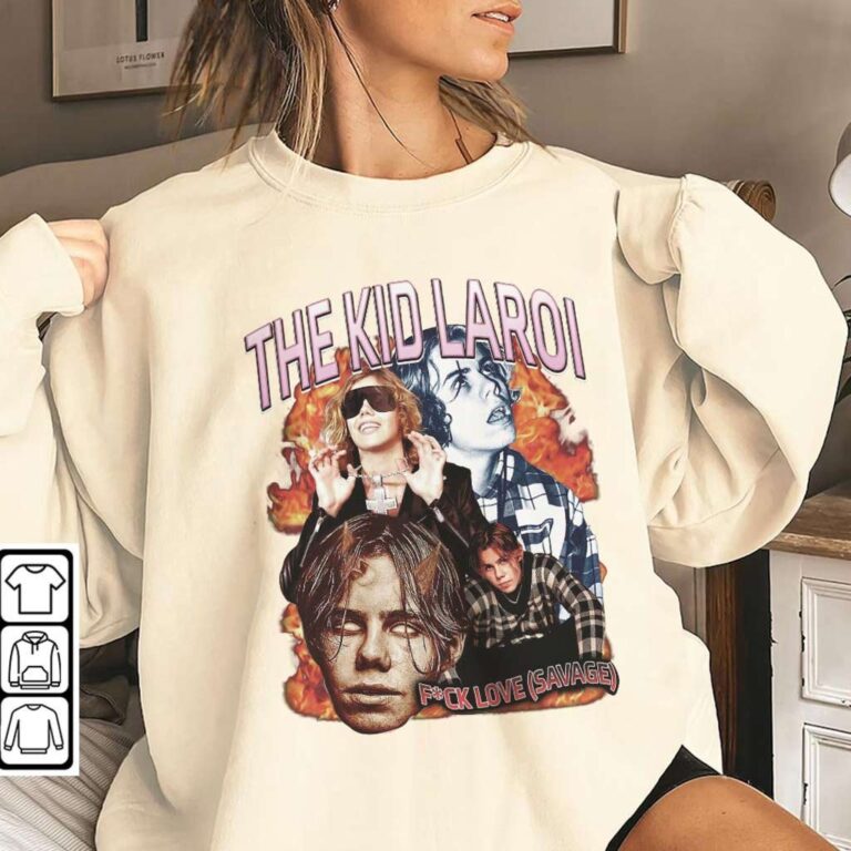 The Kid Laroi Vintage Bootleg Sweetshirt 2 The Kid Laroi Vintage Bootleg Sweetshirt 2
