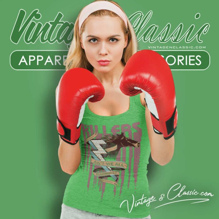 The Killers Aint We All Runaways Tank Top Racerback The Killers Aint We All Runaways Tank Top Racerback