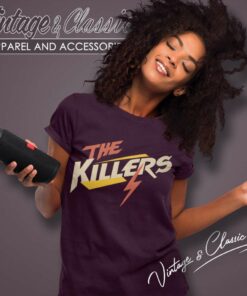 The Killers Brandon Flowers Logo Women TShirt