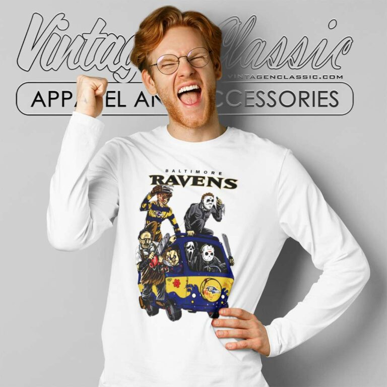 The Killers Club Baltimore Ravens Horror Long Sleeve Tee The Killers Club Baltimore Ravens Horror Long Sleeve Tee