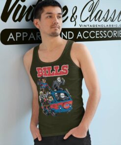 The Killers Club Buffalo Bills Horror Football Tank Top Racerback