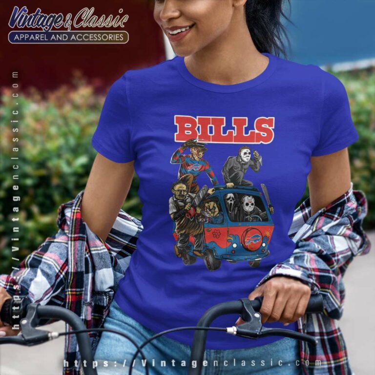 The Killers Club Buffalo Bills Horror Football Women TShirt The Killers Club Buffalo Bills Horror Football Women TShirt