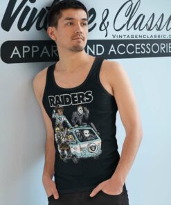 The Killers Club Las Vegas Raiders Horror Tank Top Racerback