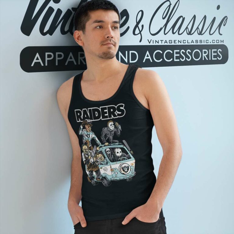 The Killers Club Las Vegas Raiders Horror Tank Top Racerback The Killers Club Las Vegas Raiders Horror Tank Top Racerback
