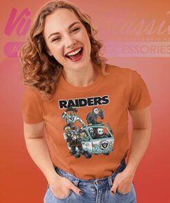 The Killers Club Las Vegas Raiders Horror Women TShirt