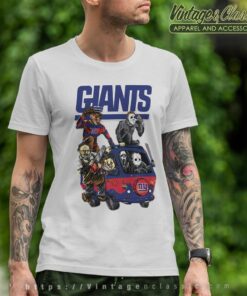 The Killers Club New York Giants Horror Nfl Football T Shirt