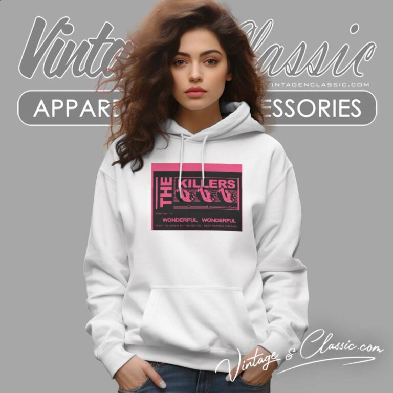 The Killers Deluxe Digital Album Hoodie The Killers Deluxe Digital Album Hoodie