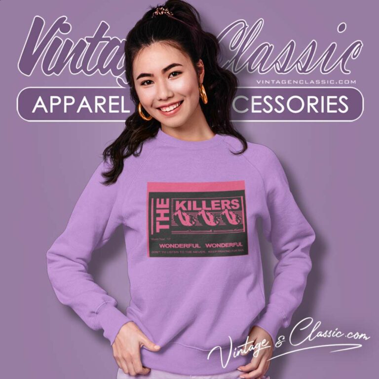 The Killers Deluxe Digital Album Sweatshirt The Killers Deluxe Digital Album Sweatshirt